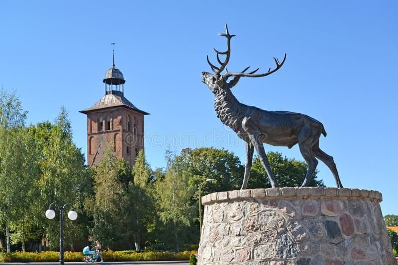Скульптура оленя